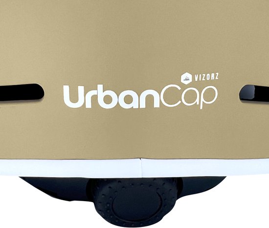 Vizorz UrbanCap fietshelm - Steel Grey van Vizorz — afbeelding 4
