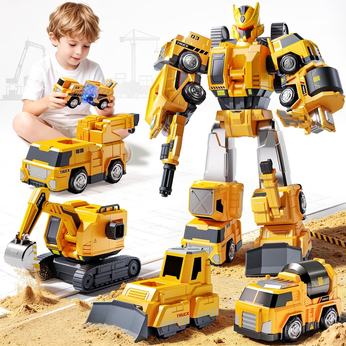 Solidchoice - Transformeerbare Robot Speelgoed