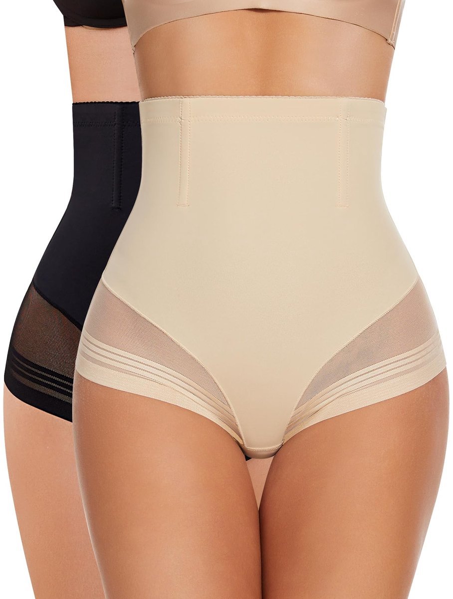 Solidchoice - Dames Ondergoed Anti-Wrijving Hoog Taille Shapewear