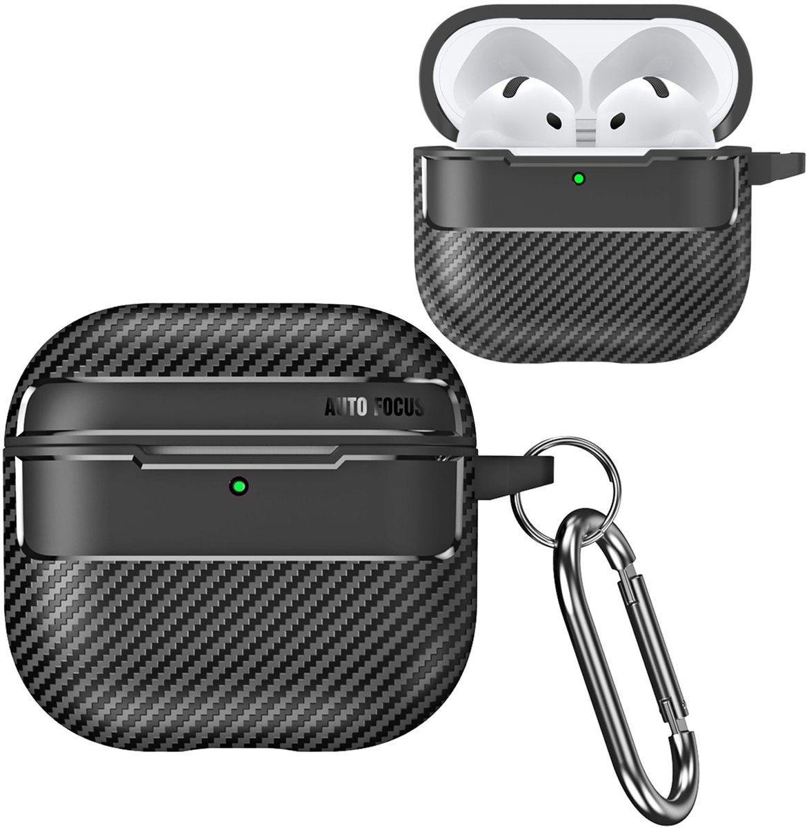 Solidchoice - Koolstofvezel Hoes voor AirPods Pro 3