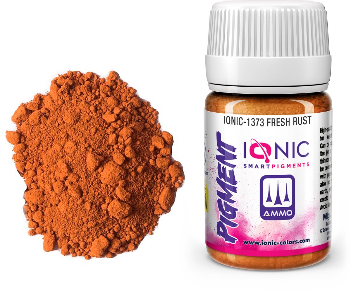 AMMO by Mig Jimenez Modelbouwdecoratie - MIG IO1373 Ionic Smart Pigments - Verse Roest - 35ml Effecten potje