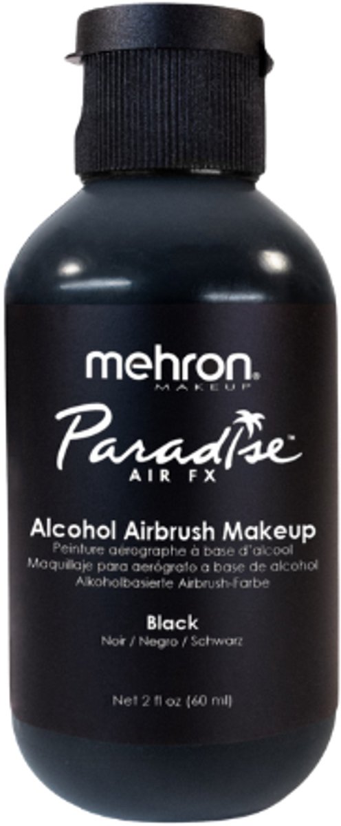 Mehron Paradise Air FX - Black - airbrush makeup