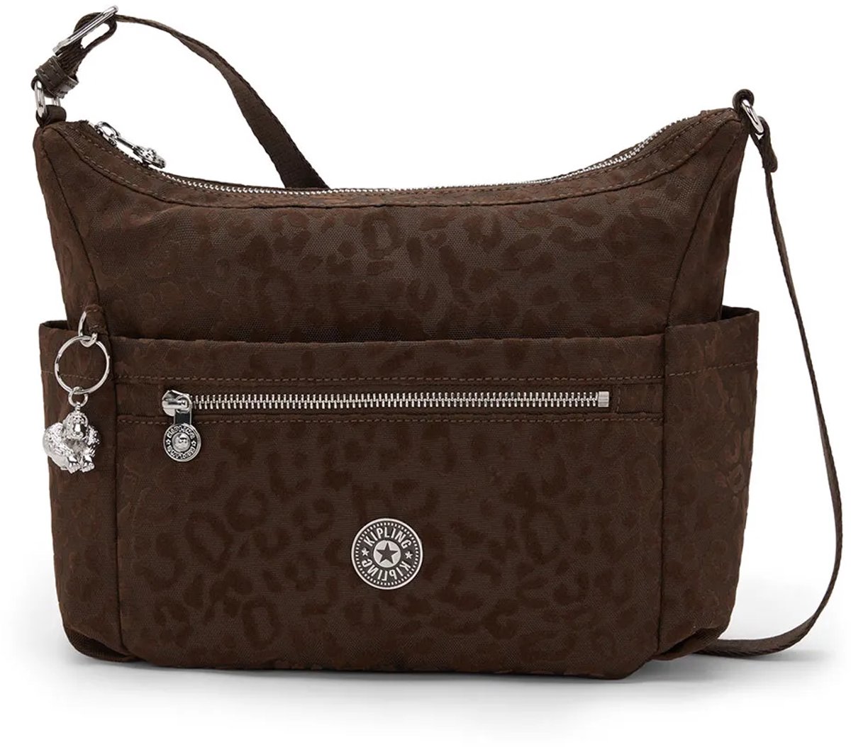 Kipling Gabb S Leo 6l Schoudertas Bruin Man