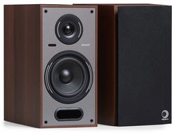Elipson Horus 6B BT Phono - Active Boekenplank Luidsprekers - Walnoot