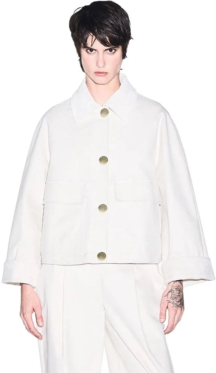 Armani Exchange Xw002930_af26077 Jas Wit XS Vrouw