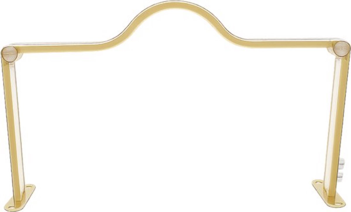 Cherrys Finds - Nageltafellamp - Assesoires voor manicure - Manicure Werklamp - Salonverlichting - Wimperlamp - Lash lamp - LED - Dimbaar - Goud