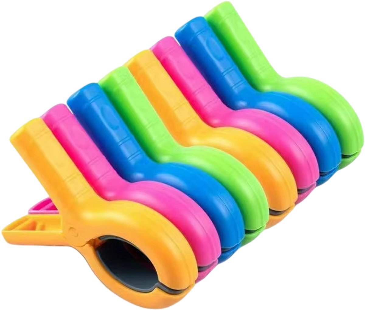 4 Stuks Strandlaken Clips – Sterke Handdoekclips en Handdoekhouders voor Strandstoel, Zwembad, Cruise en Ligstoel