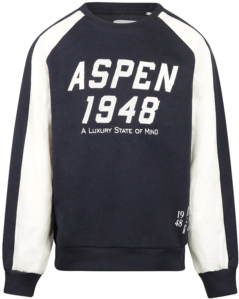 No Way Monday Jongens Loose Fit Trui - Navy
