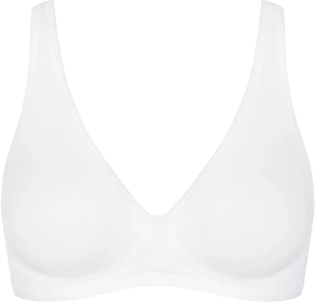 Sloggi Basic+ Soft Bra Dames Beha - WIT