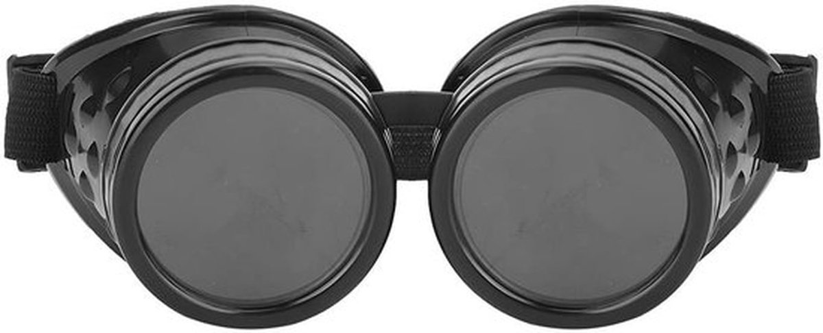 Steampunk-bril Dubbele Laag - Vintage Zonnebril - Demontageontwerp - Stevige Lens - Gespreksstuk - Must-have voor Enthousiastelingen