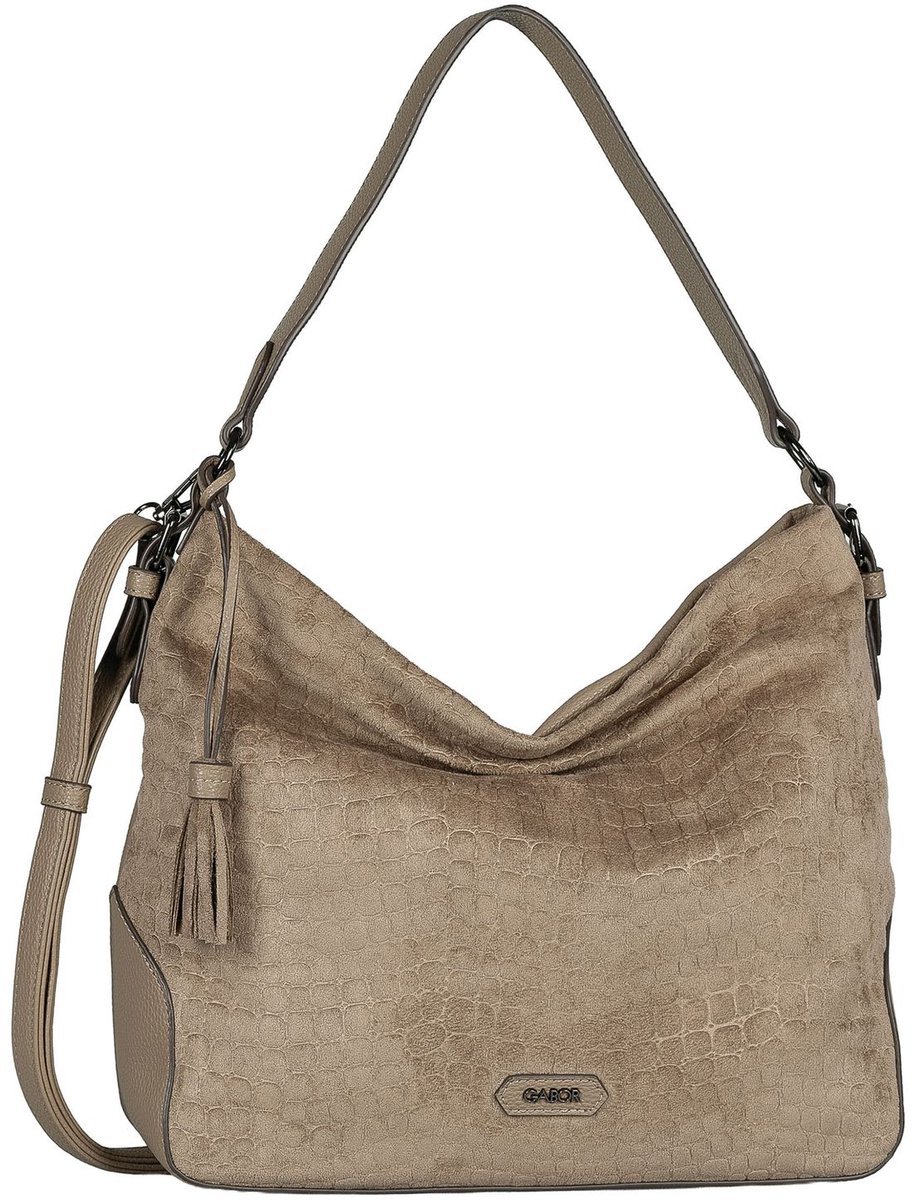 Gabor schoudertas Belamy Hobo Bag Taupe