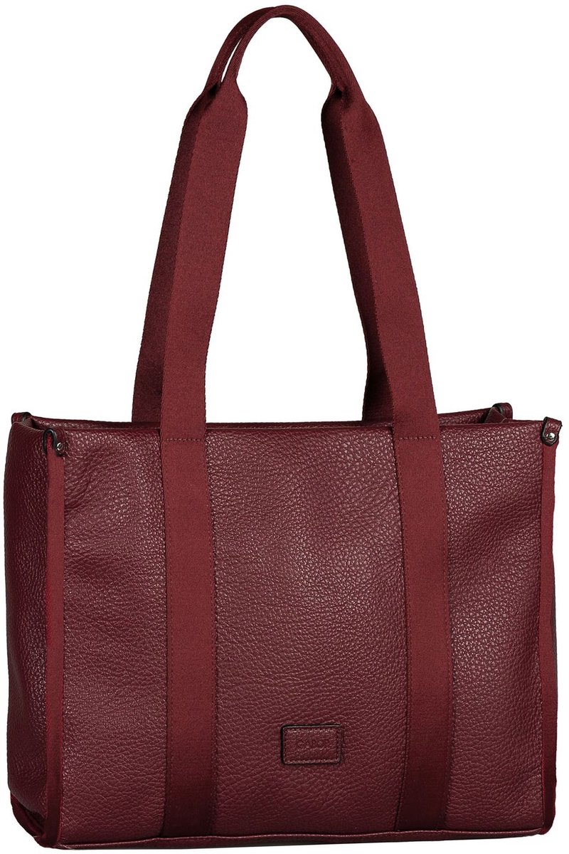 Gabor schoudertas Karima Zip Shopper Dark Red donkerrood