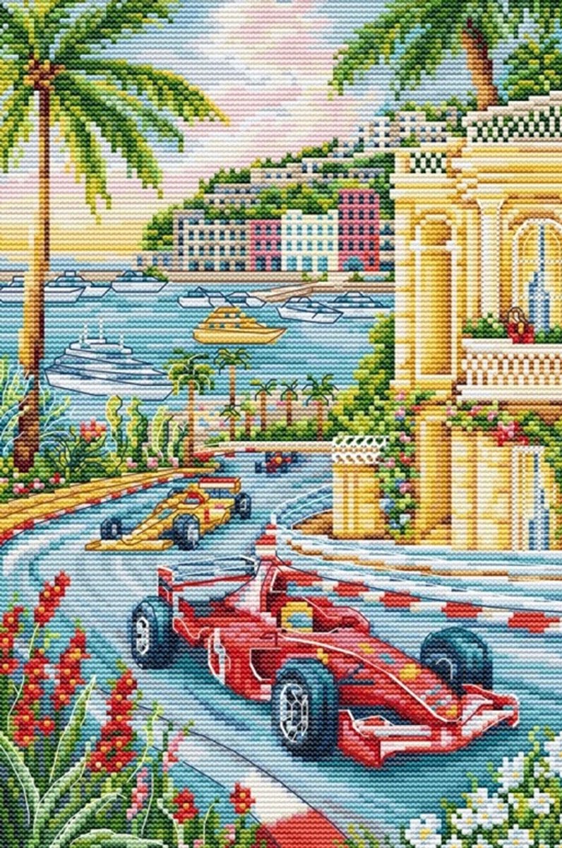 Borduurpakket Luca-S - F1 Grand Prix Monaco - PK05
