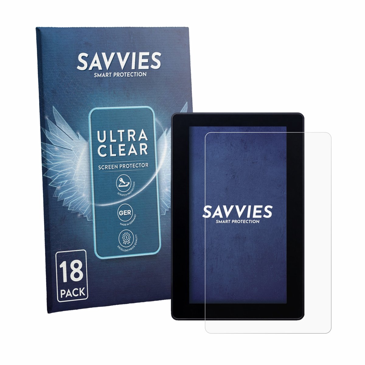 Savvies - Screenprotector voor CFMOTO 1000 MT-X 2026 - Folie Beschermfolie transparant 18 Stuks