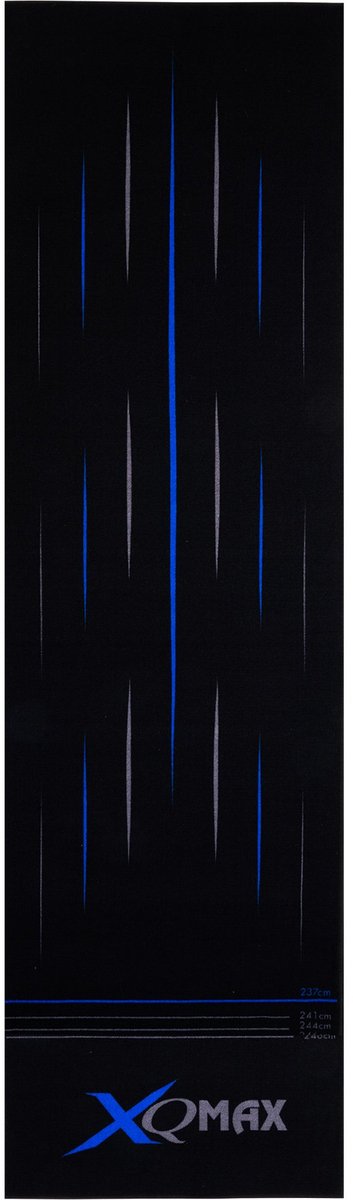 XQ Max Carpet Dartmat Black Blue 285x80