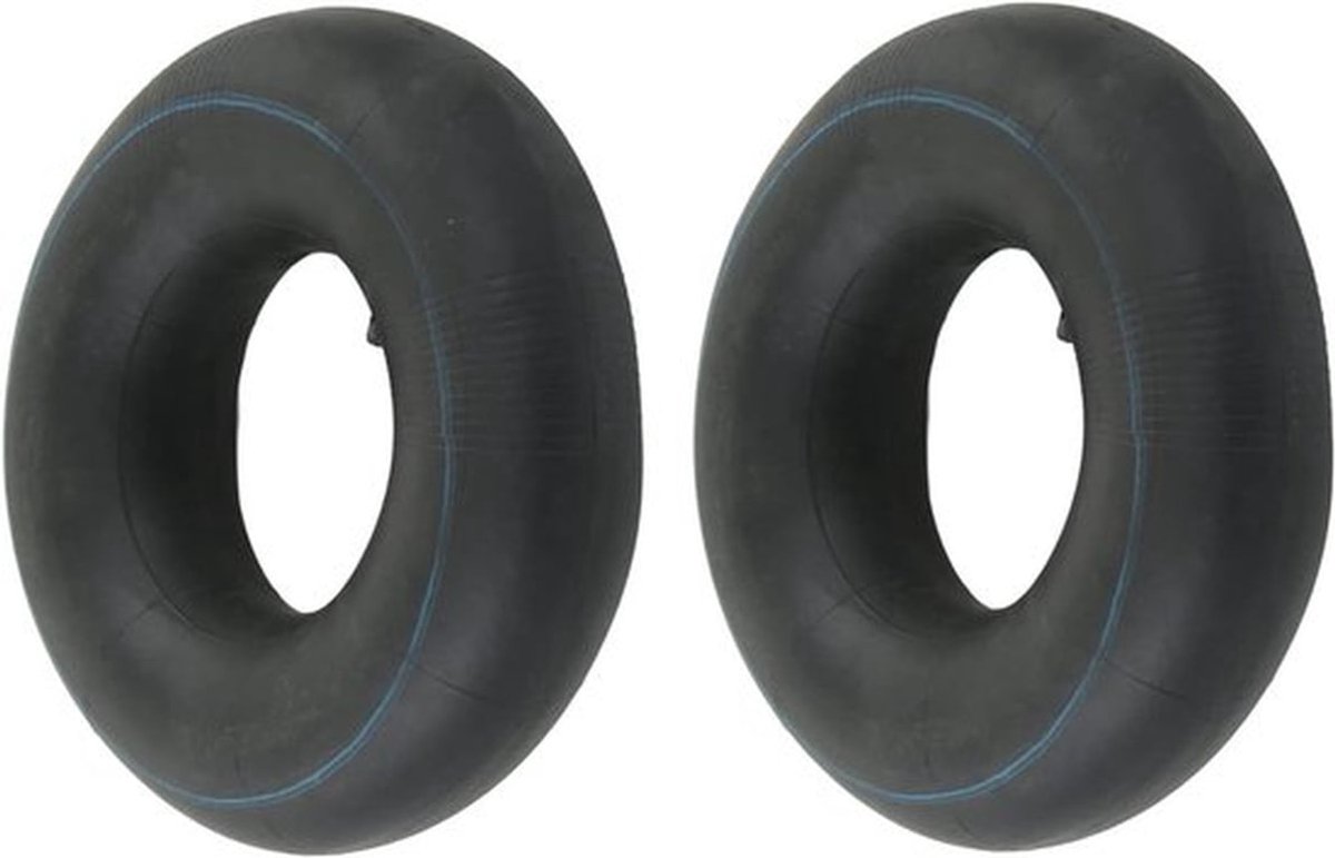 Bandensets 2 stuks 145/70-6 Binnenbanden met Rechte Ventiel voor Go-karts, handkarren en grasmaaiers