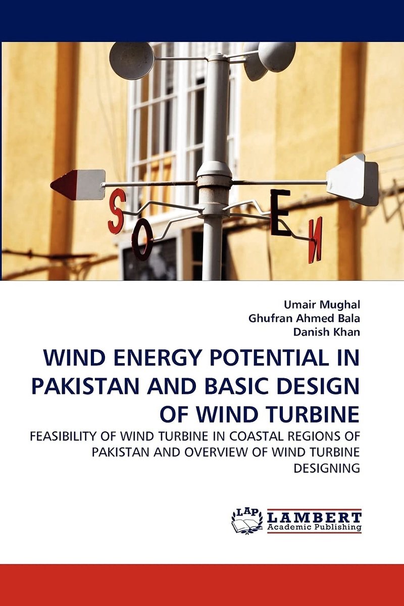 Windturbine - Wit - Basisontwerp - Voor kustgebieden in Pakistan - Technische studie en haalbaarheid