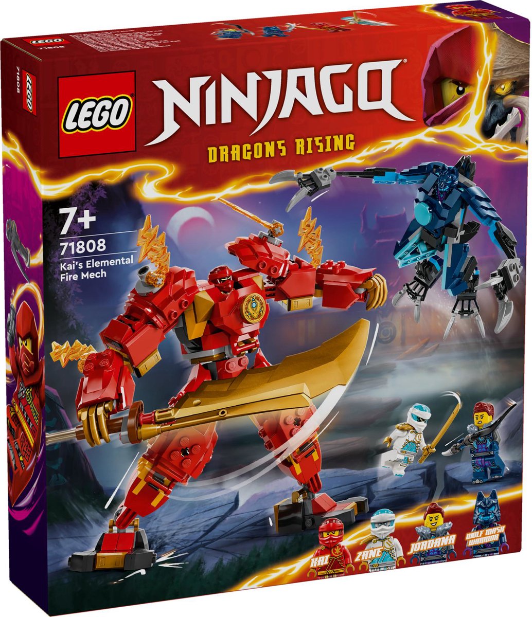 LEGO Ninjago Kai's elementaire vuurmecha 71808