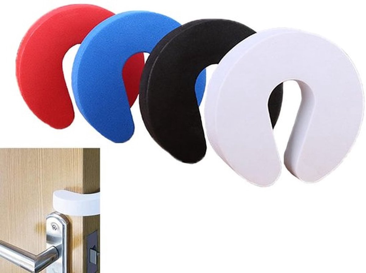 Klembescherming Veilig - Deurstopper voor Kinderen - Vingerklembescherming - Knelbescherming - Multifunctioneel - Zacht EVA-schuim