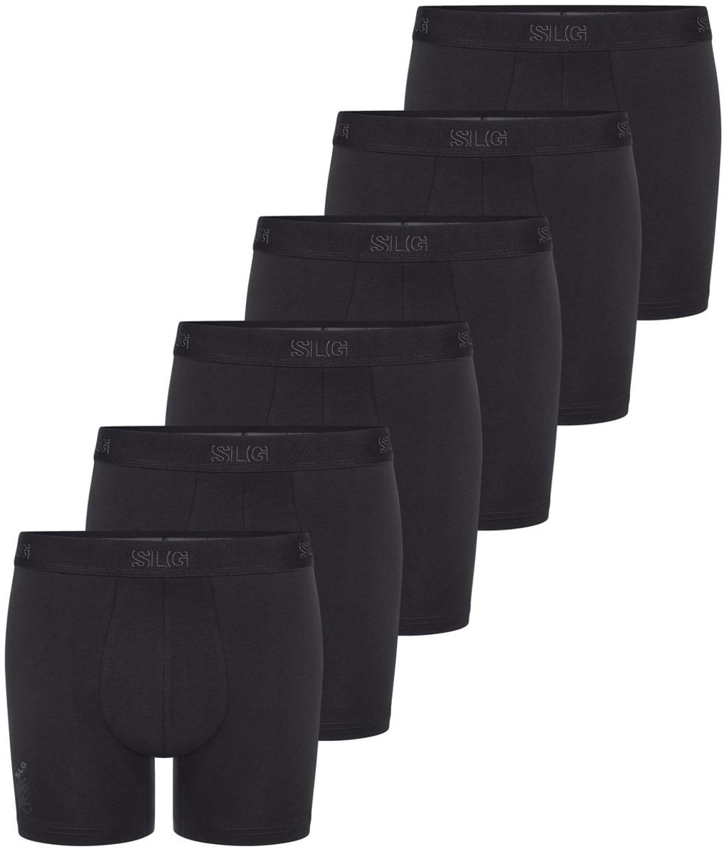 sloggi Heren lang short / pant 6 pack SLG Base