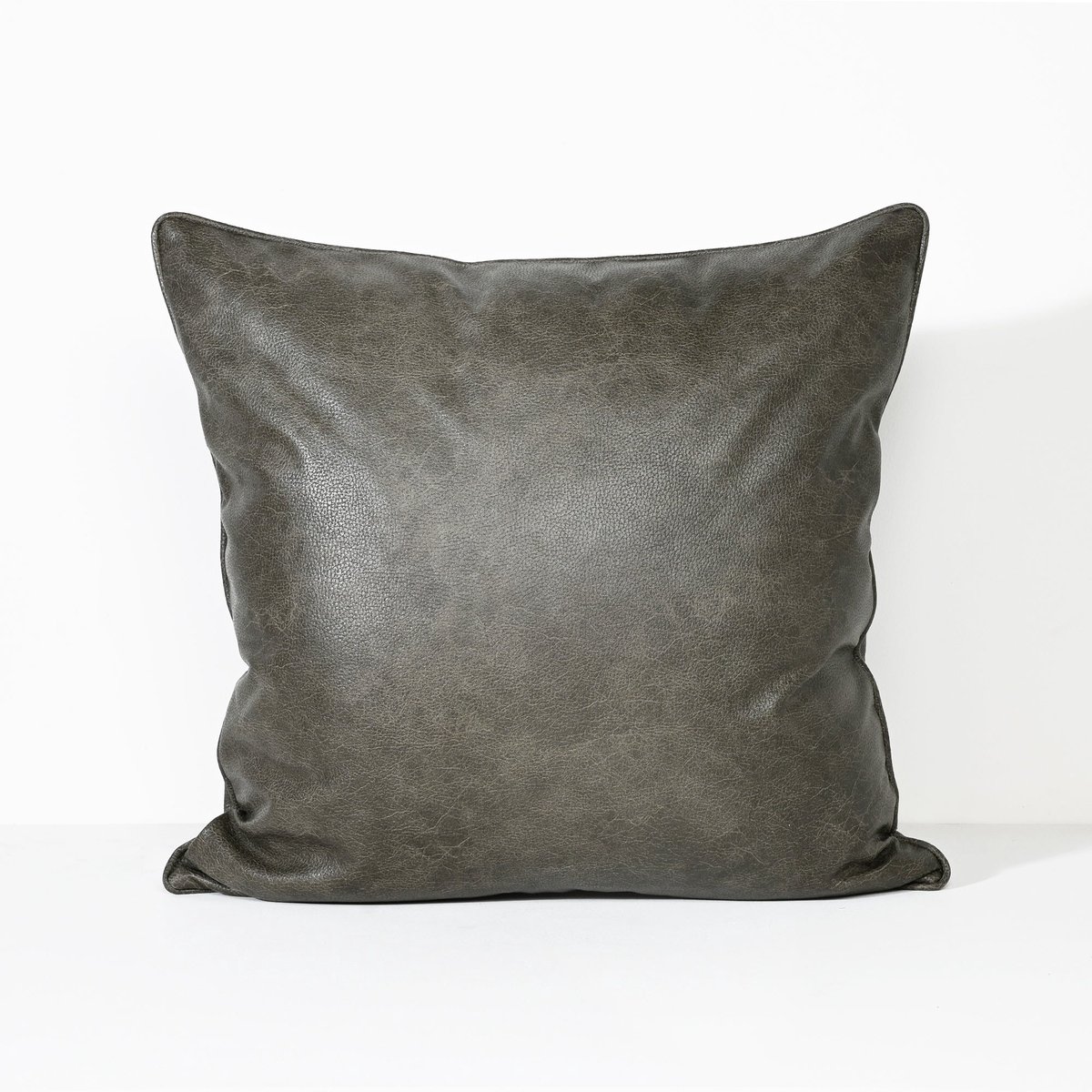 Darcy & Duke Art Leather Military - Vinyl Sierkussen - 55 X 55 Green