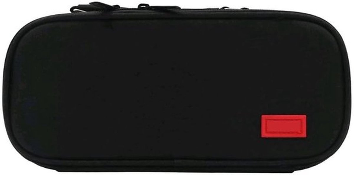 Etui Grote Capaciteit - Etui met 3 Vakken - Pennenzak - Organizer - Make-uptas - Handvat - Canvas Materiaal - Pencil Case