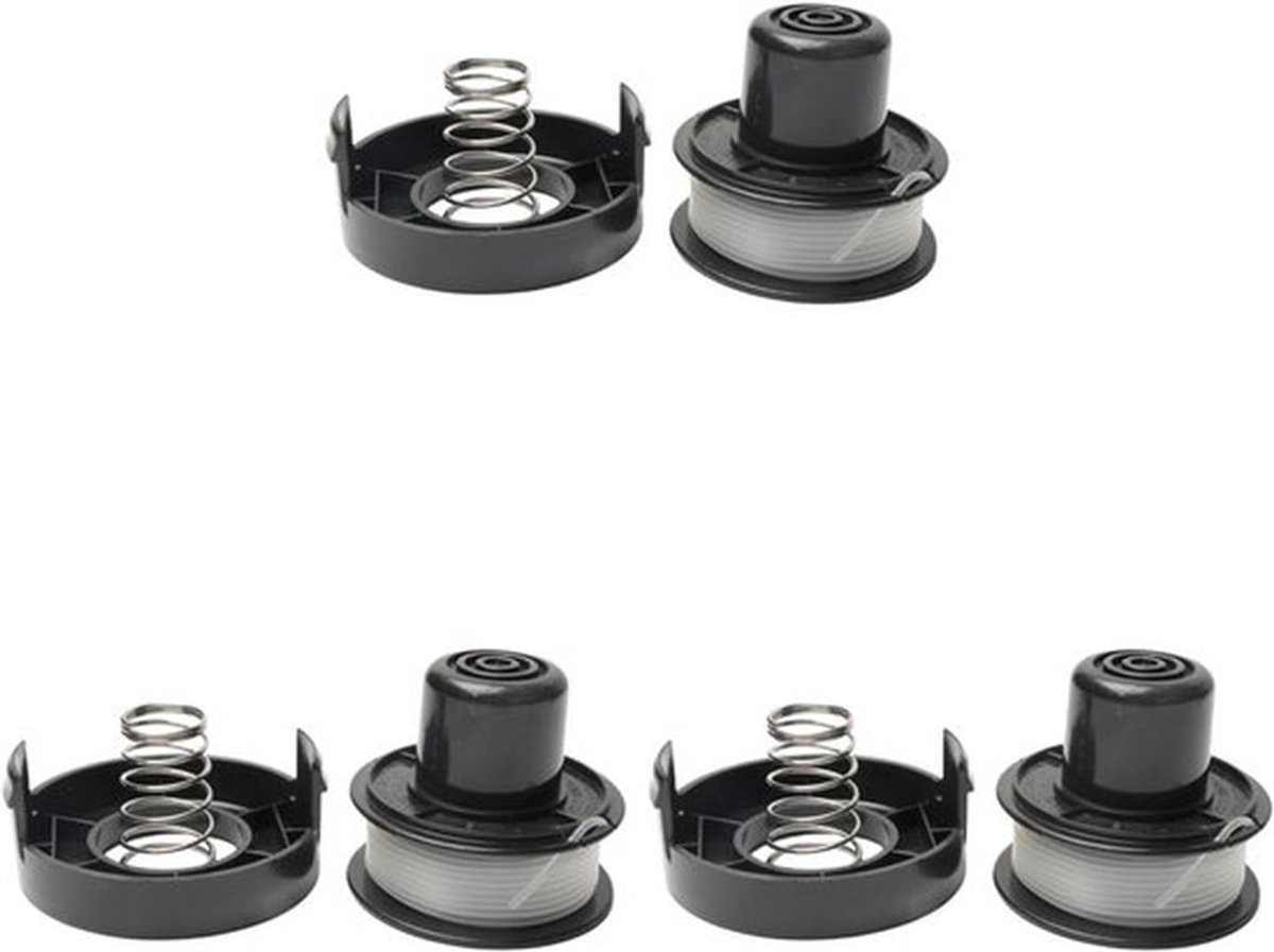 Geschikt voor black & decker RS136 Spoel gehooid hoofd deksel voorjaar set nylon maaitouw