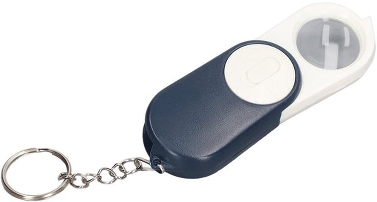 Zakvergrootglas 10X - Mini-formaat - Dubbellaagse Lenzen - LED Licht - Handzaam - Ideaal voor Lezen en Inspectie - Loep