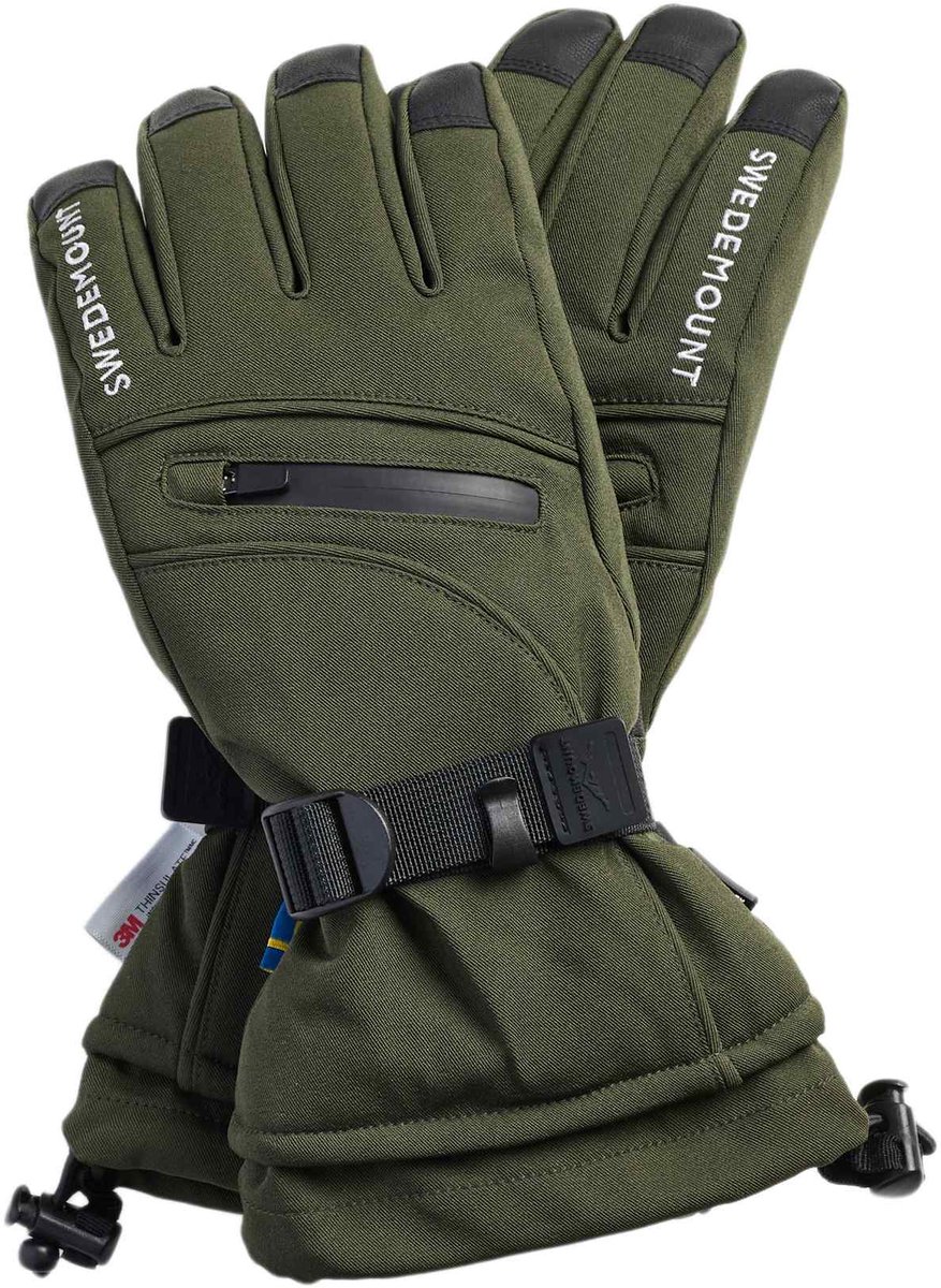 Swedemount Cervinia Skihandschoenen voor dames Groen