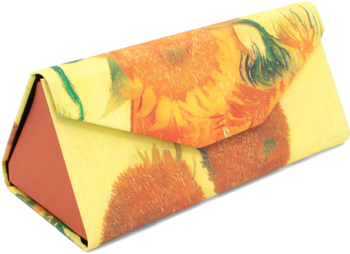 Lanzfeld - Brillenkoker - Opvouwbaar - Van Gogh - Zonnebloemen
