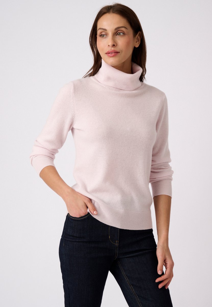Damart - Coltrui van 100% kasjmier - Dames - Roze - L