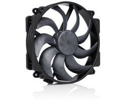 Noctua NF-A14x25r G2 PWM chromax.black - Ventilator 140mm - 91.58 cfm - 1500 rpm - 24.8 dBA - 4-pin PWM - zwart