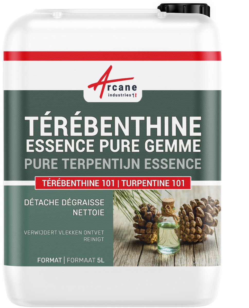 Pure terpentijnolie: TERPENTIJNOLIE 101