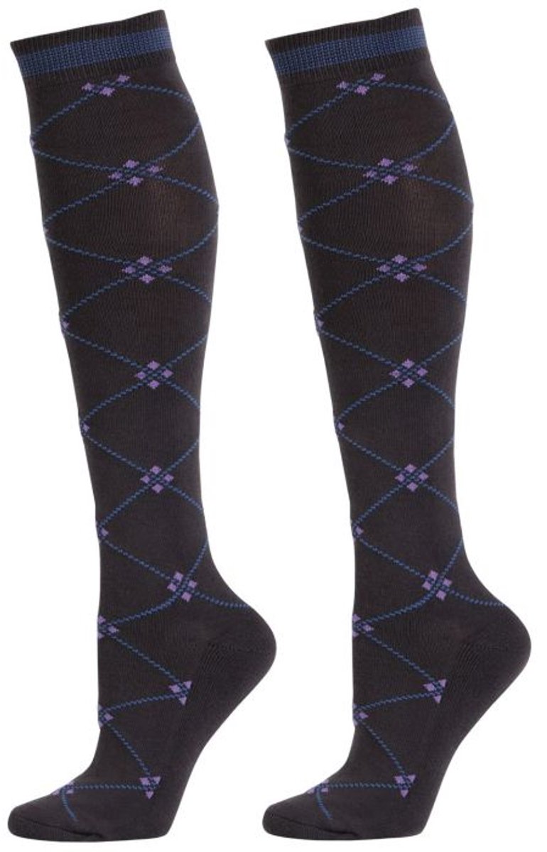 Harry's Horse - Sokken Oakley - Asphalt - Maat 31-35 - Set van 6 paar sokken