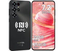 OUKITEL C68 Smartphone 4G-7.2 inch HD-120HZ-24GB RAM-256GB ROM-64MP camera-Android 15-NFC