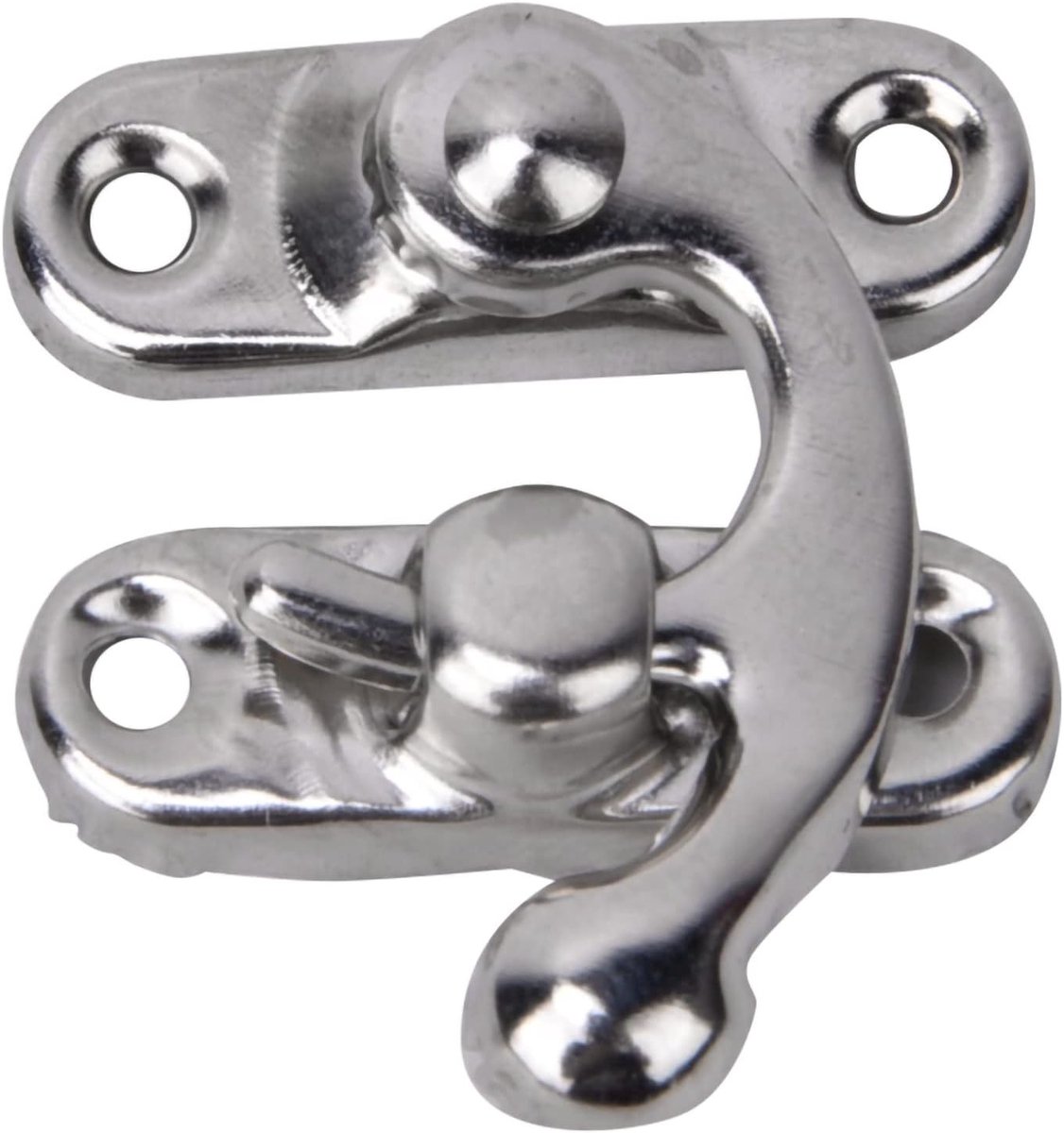 Vintage stijl sluitingen voor koffer en sieradenbox - 30 stuks met metalen haak en antieke afwerking, 32mm x 28mm