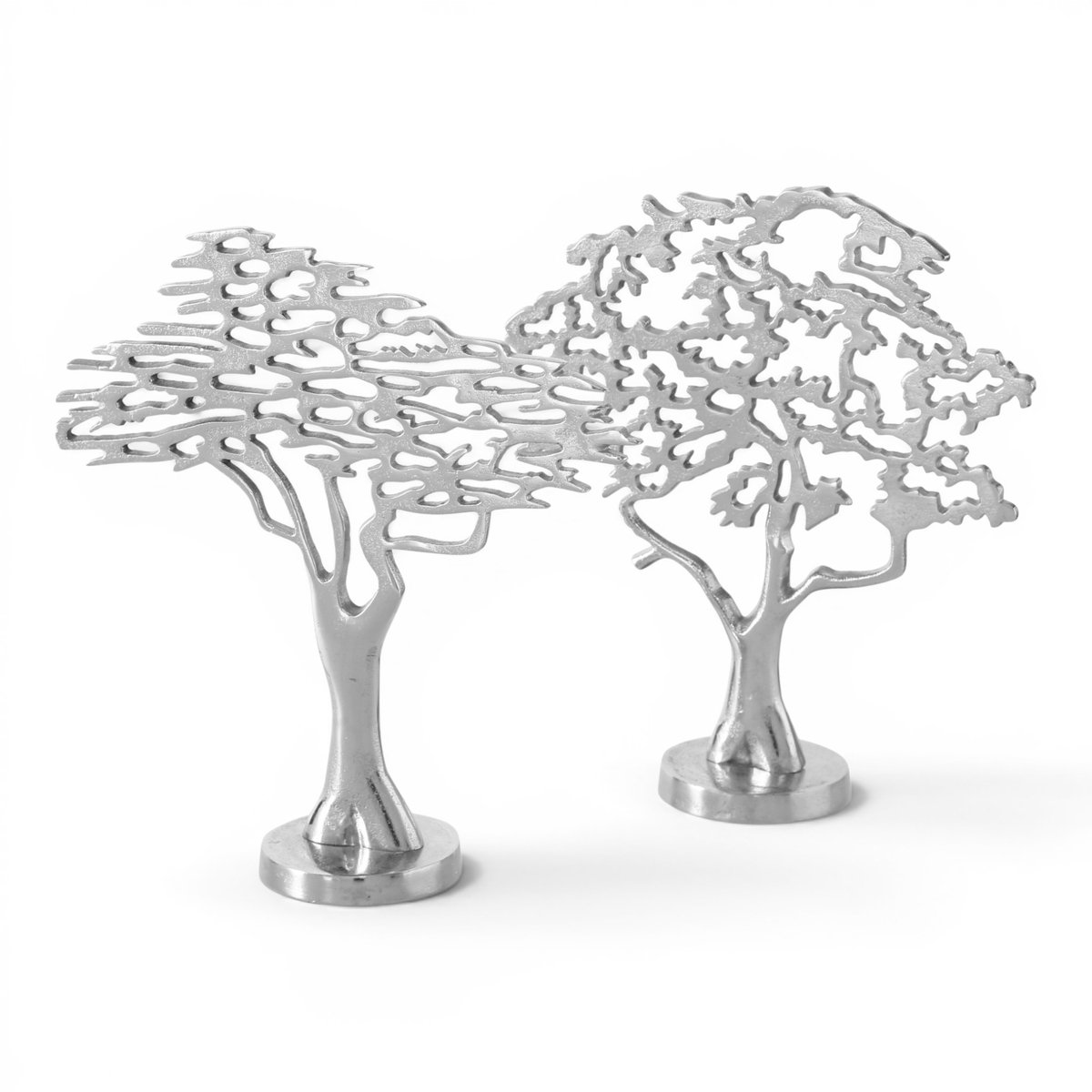 Dulaire Beeld Boom Zilver Aluminium - Set 2