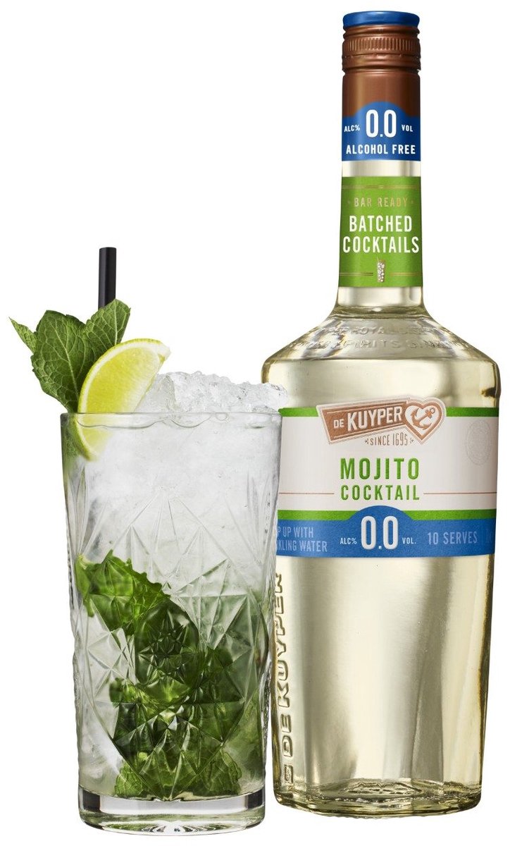 De Kuyper Mojito 0.0% - 1 liter
