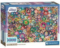 Clementoni - Puzzel - 1000 Stukjes - Classic Characters - Puzzel Voor Volwassenen - Special Series License