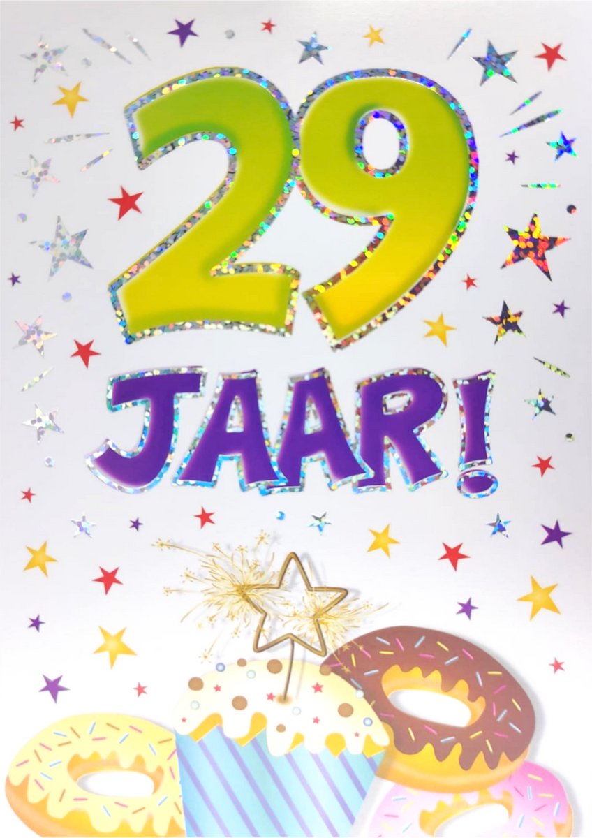 Verjaardagskaart - That Funny Age - 29 jaar - Met Envelop - Per stuk