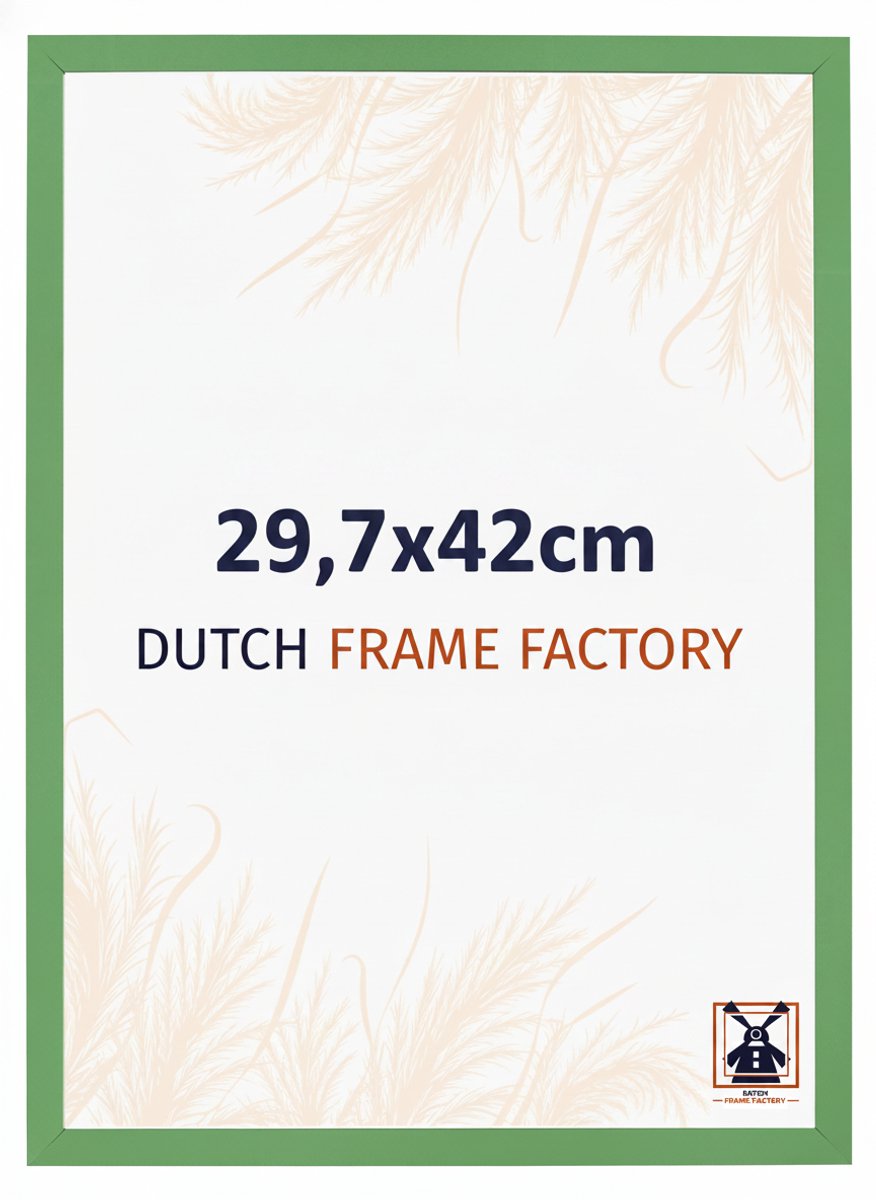 Dutch Frame Factory Fotolijst A3 29,7x42 cm - MDF - Groen - Benno
