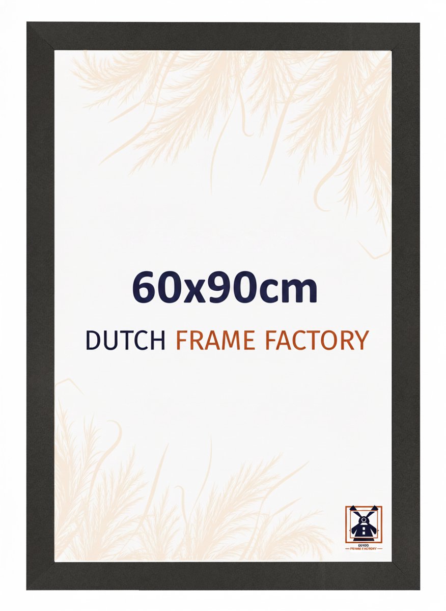 Dutch Frame Factory Fotolijst 60x90 cm - MDF - Zwart Mat - Benno