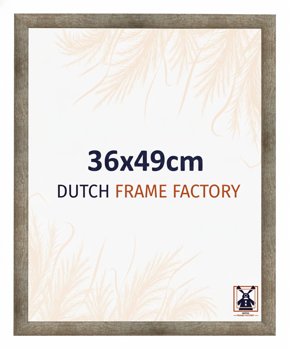 Fotolijst 36x49 cm - MDF - Metaal Vintage - Benno