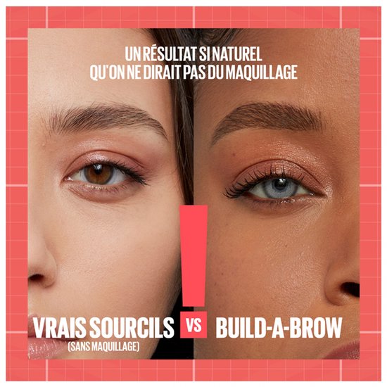 Maybelline - Build-a-Brow - Wenkbrauwpotlood/-gel - voor elk type wenkbrauw - creëert natuurlijke, vollere wenkbrauwen in slechts 2 stappen - Soft Brown