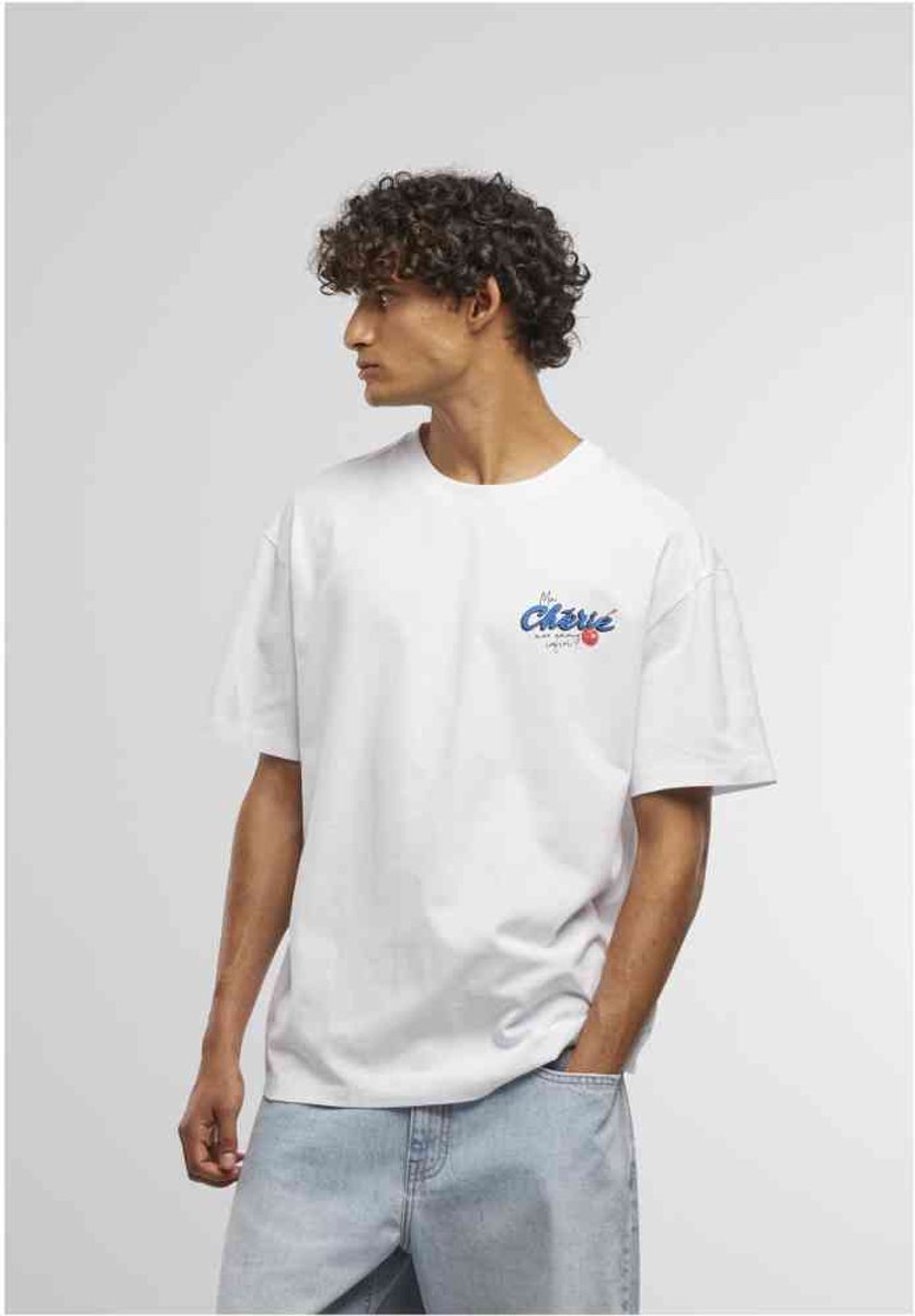 Mister Tee Mon Amore Infini Oversize Heren Tshirt XXS Wit