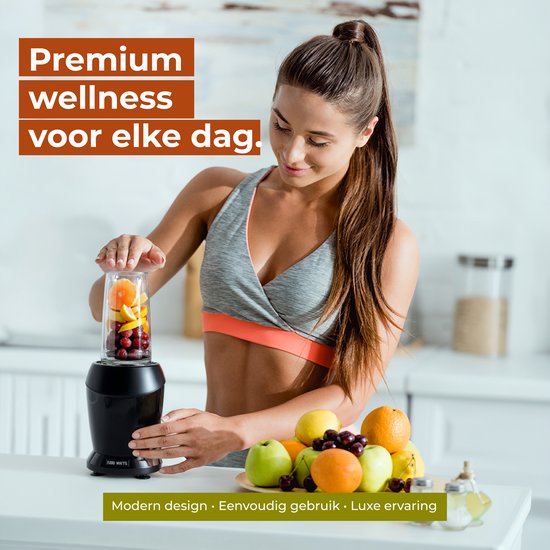Zenvox Blender - Krachtige 1200W Juicer - 1.0 L - Smoothie Maker - Incl. To Go Beker - Ice Crush van Zenvox — afbeelding 2