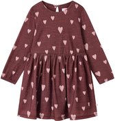 Someone MAGALI-SG-52-H Meisjes Jurk - MEDIUM BORDEAUX