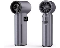 LISM-Handventilator met fijne nevel, afneembaar waterreservoir, LED-display, oplaadbare 2000mAh-ventilator, Geschikt voor reizen, buitenactiviteiten, kamperen, strand, thuis, op kantoor en als cadeau Geschikt voor mannen en vrouwen.