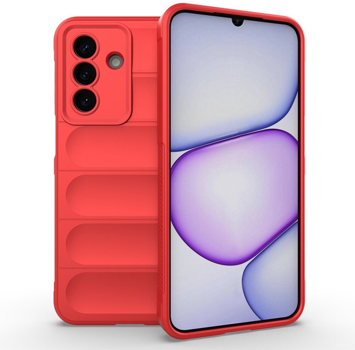 Coverup Hoesje - Geschikt voor Samsung Galaxy A27 Hoesje - Coverup Hands-On Rugged Back Cover - Rood