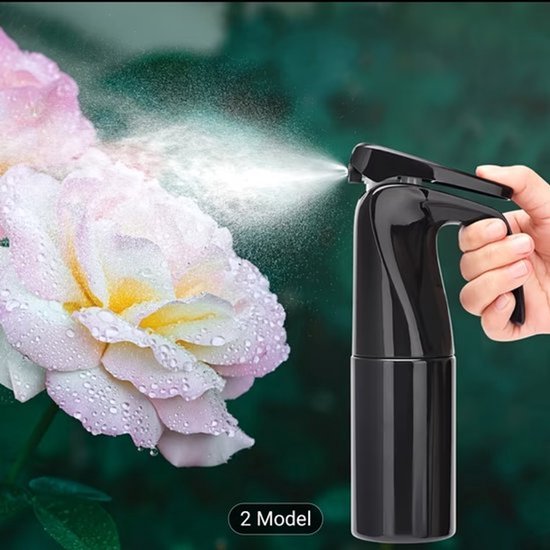 Elektrische watervernevelaar - Automatisch water geven - Plantenwateraar/tuinsproeier - Plantenverzorging - Verstelbare sproeikop - Zwart — afbeelding 2